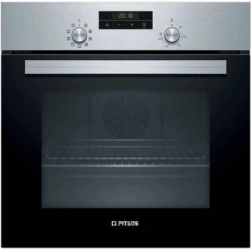 INDEPENDENT OVEN BUILT IN  PH10M40X2 (66LT / A / INOX / ΟΘΟΝΗ / POP / ΥΔΡΟΛΥΣΗ)